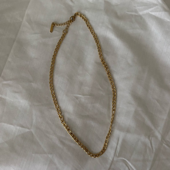 Stainless Steel Gold Chain Necklace - Picture 2 of 2